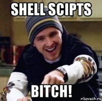 shell scipts bitch!