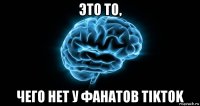это то, чего нет у фанатов tiktok