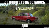 до нового года осталось дня
