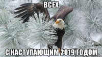 всех с наступающим 2019 годом