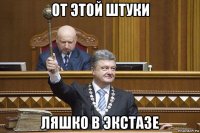от этой штуки ляшко в экстазе