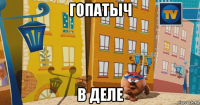 гопатыч в деле