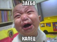 заебо капец