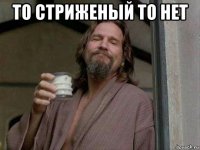 то стриженый то нет 