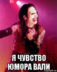  я чувство юмора вали