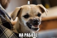я на работе!