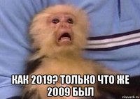  как 2019? только что же 2009 был