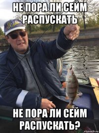 не пора ли сейм распускать не пора ли сейм распускать?