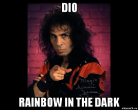 dio rainbow in the dark