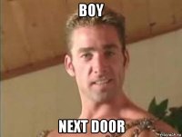 boy next door