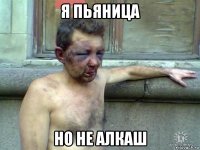 я пьяница но не алкаш
