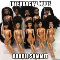 interracial nude barbie summit