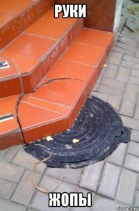 руки жопы