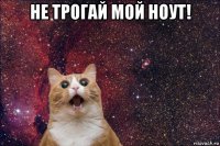 не трогай мой ноут! 
