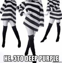 не. это deep purple