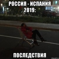 россия - испания 2019: последствия