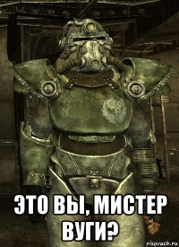  это вы, мистер вуги?