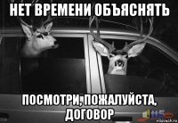нет времени объяснять посмотри, пожалуйста, договор