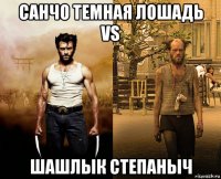 санчо темная лошадь vs шашлык степаныч