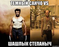 темный санчо vs шашлык степаныч