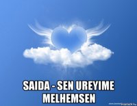  saida - sen ureyime melhemsen