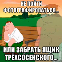 не пойти фотографироваться... или забрать ящик трёхсосенского...