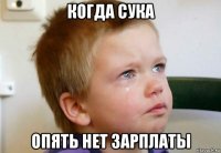 когда сука опять нет зарплаты