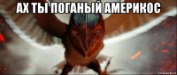 ах ты поганый америкос 