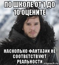 по школе от 1 до 10 оцените насколько фантазии не соответствуют реальности