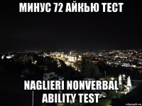 минус 72 айкью тест naglieri nonverbal ability test