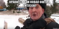 нравится вам новая фигура витязей? 