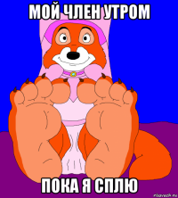 мой член утром пока я сплю