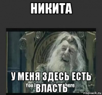 никита у меня здесь есть власть