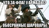 что за флаг у армады? обосранные шаровары