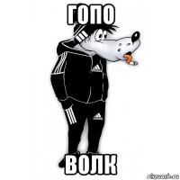 гопо волк