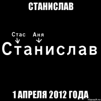 станислав 1 апреля 2012 года