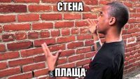 стена плаща