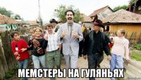  мемстеры на гуляньях
