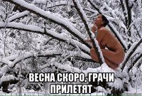  весна скоро, грачи прилетят