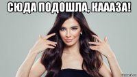 сюда подошла, каааза! 
