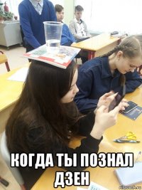 когда ты познал дзен