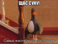 щас суну! 