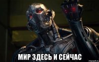  мир здесь и сейчас