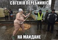 євгенія перебийніс на майдане