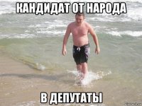 кандидат от народа в депутаты