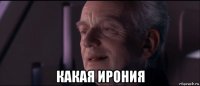  какая ирония