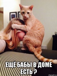  ещё бабы в доме есть ?