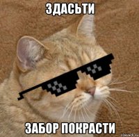 здасьти забор покрасти