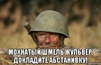  мохнатый шмель жульвер, докладйте абстанивку!