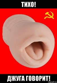 тихо! джуга говорит!